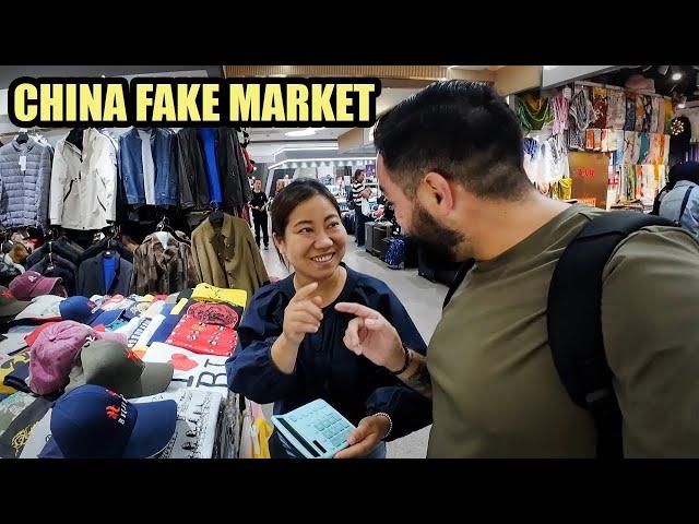 Fake Market Spree in Beijing, China  (Pearl Market)