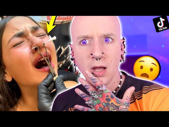 WORST Piercing Studio I've EVER Seen | New TikTok Piercing Fails 37 | Roly