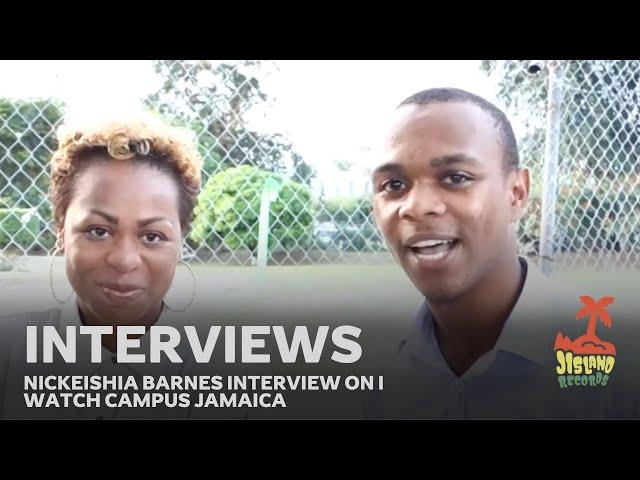 Exclusive Interview with Nickeishia Barnes | I Watch Campus | JIsland Records