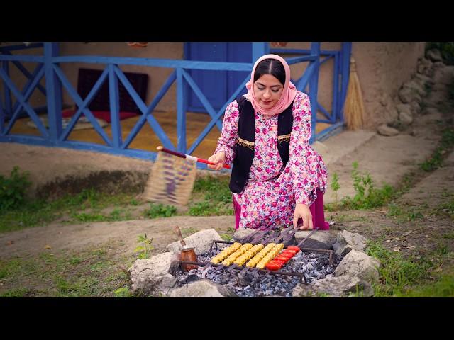 Chicken Koobideh Kebab, Delicious and Flavorful | Rural Cuisine