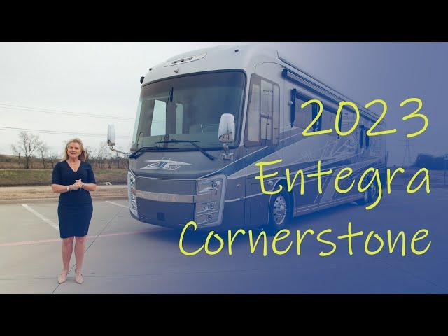 Luxury RV Tour - 2023 Entegra Cornerstone - Class A Motorhome