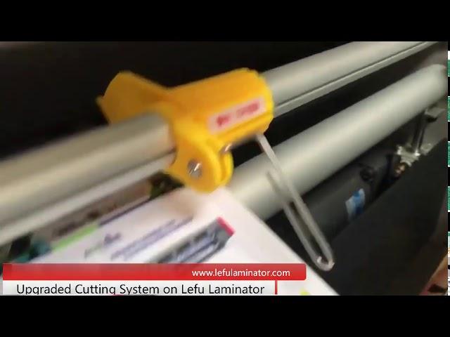 Upgraded Cutting System on Lefu Laminator/Hot and Cold Laminator