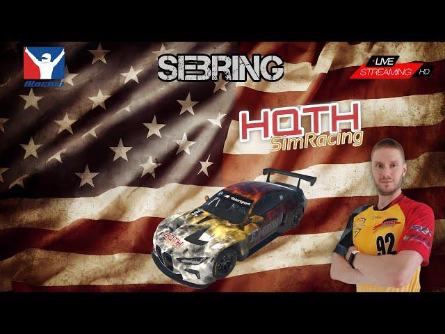 iRacing 2024 Season 4 GT Sprint Simucube Series Woche 11 Sebring 24.11.2024 21:00