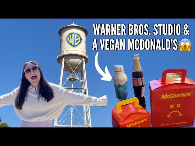 LA Vlog: Warner Bros Studio Tour, a Vegan McDonald's & Beverly Hills Shopping!