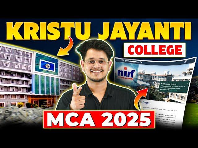 Kristu Jayanti College MCA Admissions 2025Bangalore MCA Colleges! #mca #kristujayanti #mcacourse