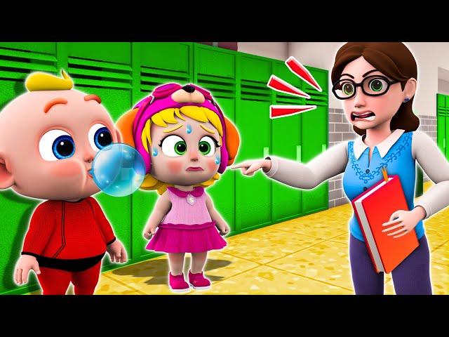 We Survived the World's STRICTEST School | Funny Kids Songs & More Nursery Rhymes | Songs for KIDS