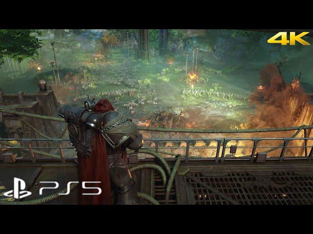 WARHAMMER 40,000: Space Marine 2 - PS5 Gameplay [ 4K ]