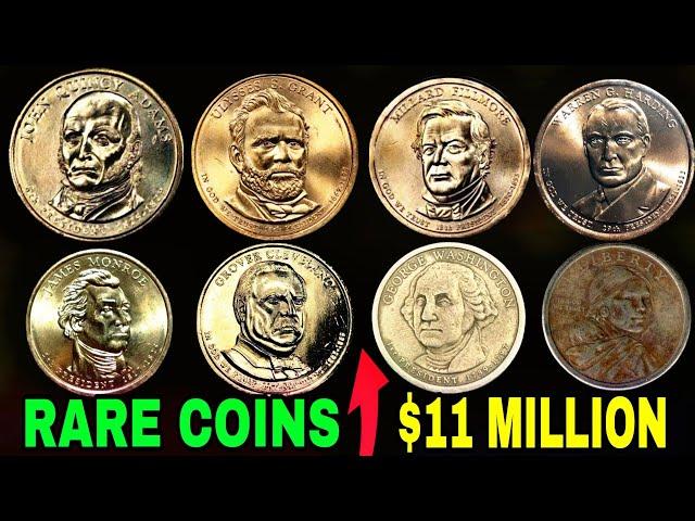 The Most Expensive Presidential One Dollar Coins You Need to Look Out For!!