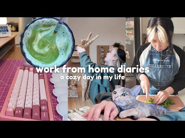 Work with me vlog ‍ | Spend a wfh day with me, a typical day in my life 