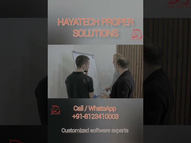 Customized software solutions