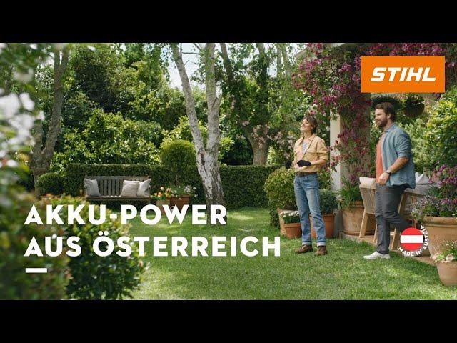 STIHL TV-Spot 2024: Akku-Power aus Österreich