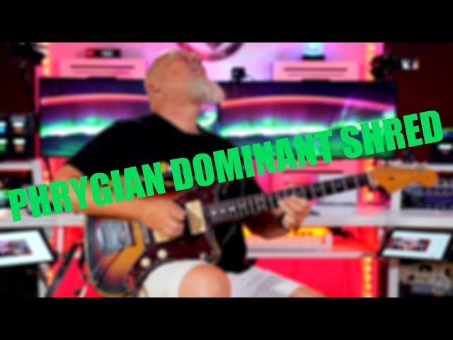 Shred Like Iron Maiden: Harmonized Phrygian Dominant Solo