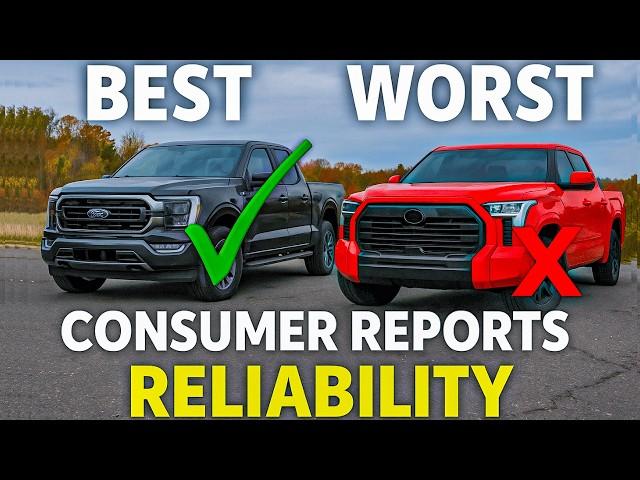 Consumer Reports Reveals 2025’s Most Reliable Trucks (and the Worst)