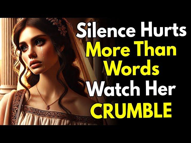 Silence Hurts More Than Words… Watch Her CRUMBLE ~No Contact Strategy