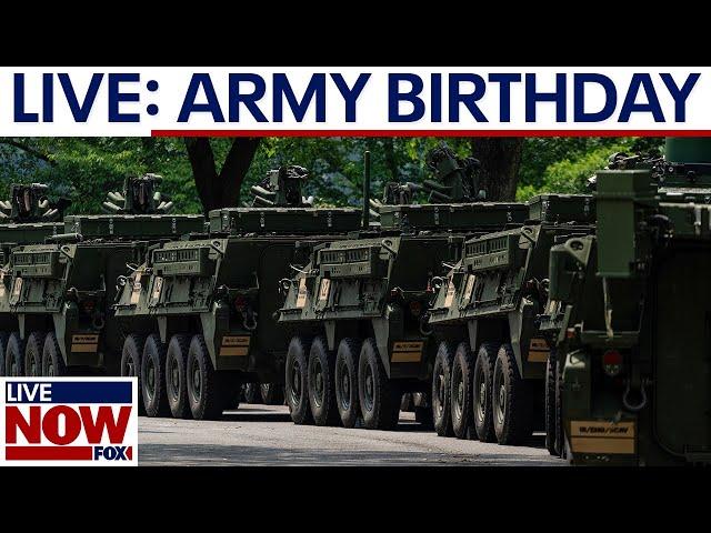 WATCH LIVE: US Army marks 250th birthday with parade & other events | LiveNOW from FOX