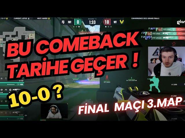 FUT FİNALDE VIT KARŞISINDA TARİHİ COMEBACK ! BU TAKIM İNANILMAZ 10 SAYI GERİDEN GELDİLER VALORANT !