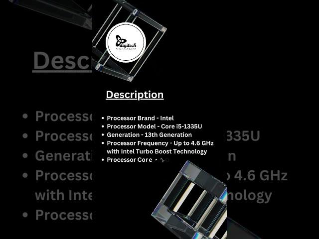 HP 15 fd0204TU Core i5 13th Gen 8GB DDR4 RAM 512GB SSD Laptop || digitech computers
