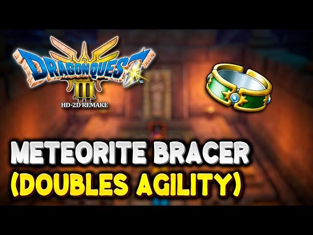 Dragon Quest 3 HD-2D Remake METEORITE BRACER Location (Doubles agility stat)