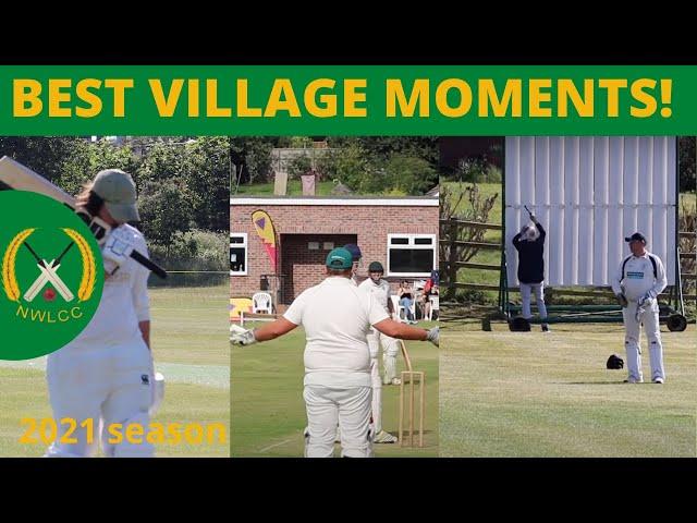 BEST VILLAGE MOMENTS 2021! | Cricket highlights w/ commentary | NWLCC