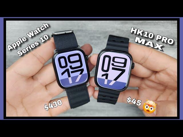 APPLE WATCH SERIES 10  VS HK10 PRO MAX 