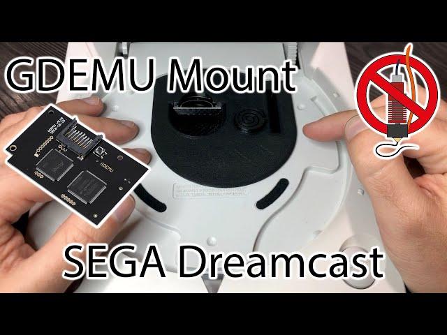 SEGA Dreamcast GDEMU ODE SD Card Mount - Forbidden 3D Prints