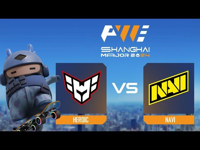 Heroic проти NAVI | PWE Shanghai Major 2024