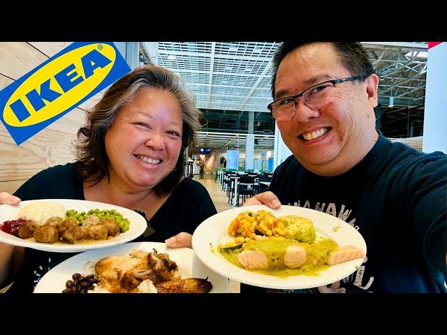 Tasty Eats inside the BIGGEST IKEA in the USA!