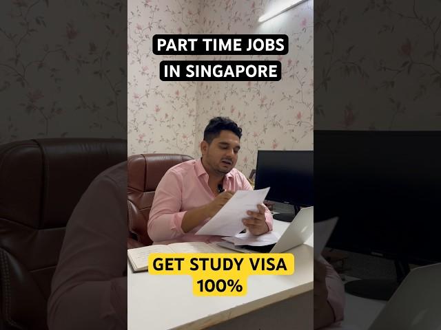 Part-time Work Opportunities for Students with a Singapore Study Visa #singapore #workvisa