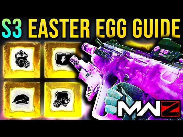 HOW TO GET SECRET ZOMBIES BLUEPRINT + ALL NEW SCHEMATICS! (MW3 Zombies Easter Egg Guide S3)