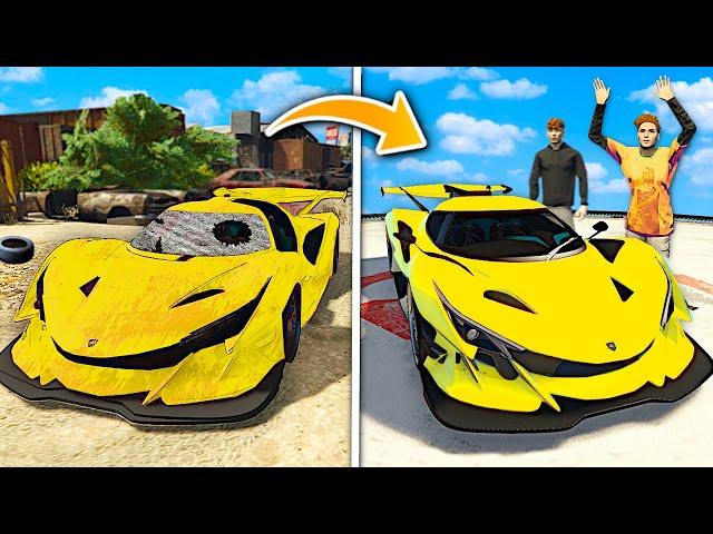 Repairing RARE Billionaire SUPERCARS In GTA 5 RP..