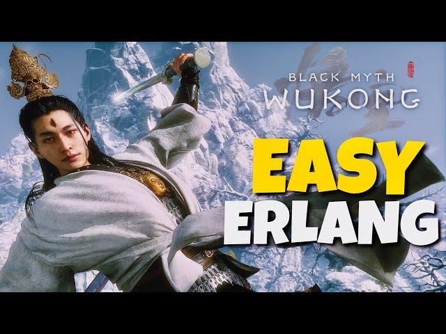 HOW TO BULLY Erlang, The Sacred Divinity - Black Myth Wukong Secret Boss