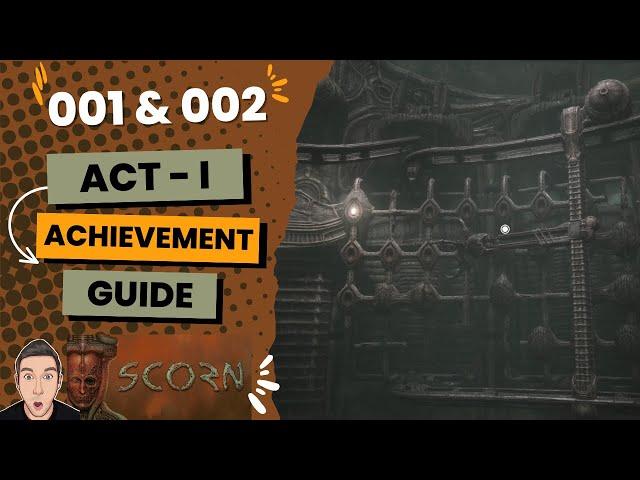 001 & 002 (Act I + Crane/Egg Puzzle) Achievement - Scorn