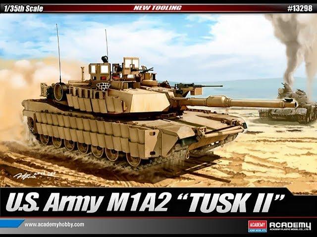 Academy M1A2 tusk 2,  Sneak Peek