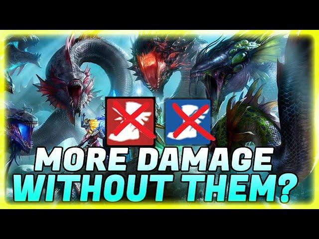 CAN U DO MORE DAMAGE WITHOUT INCREASE SPEED AND DECREASE SPEED IN HYDRA? RAID SHADOW LEGENDS