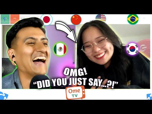 Language Surprise on Omegle - Mexican Guy Leaves Strangers SPEECHLESS by speaking their language!