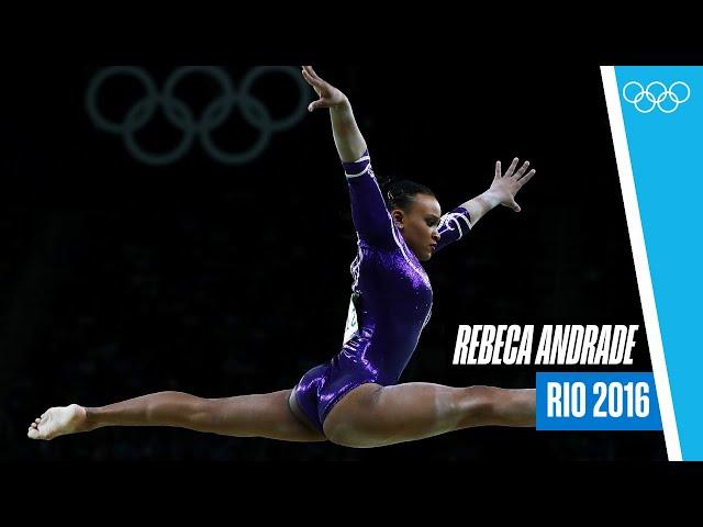  Rio 2016 Flashback  Rebeca Andrade's Remarkable All-Around Routine!