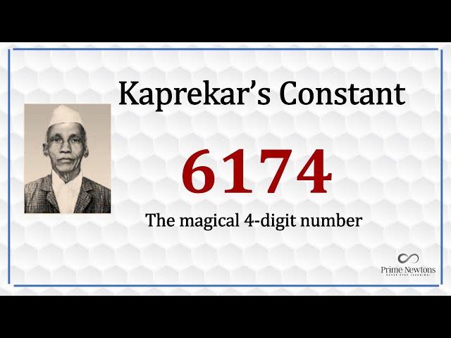 Kaprekar's Constant