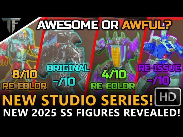 New Transformers 2025 Studio Series Toys Revealed! And Fan Outrage Explained! - Awesome Or Awful?