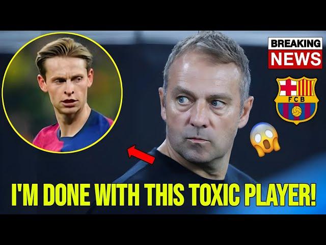  BREAKING: Hansi Flick LOSES HIS PATIENCE on de Jong Want Kick him out of Barcelona! Football News