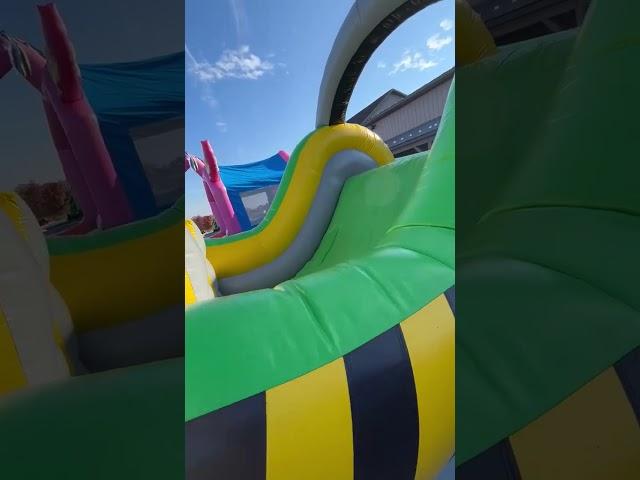 35-foot Obstacle Course Rental | 3 Monkeys Inflatables | Inflatable Rentals in Central PA and MD
