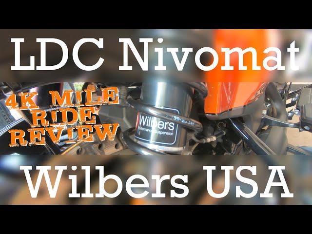 Wilbers LDC NIVOMAT Harley-Davidson Suspension Review - 4K Miles