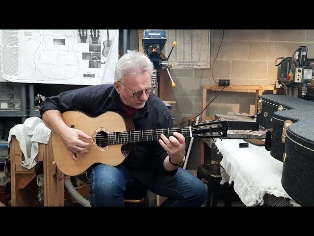 Tony McManus Gnossienne #1 on Tellier nylon string