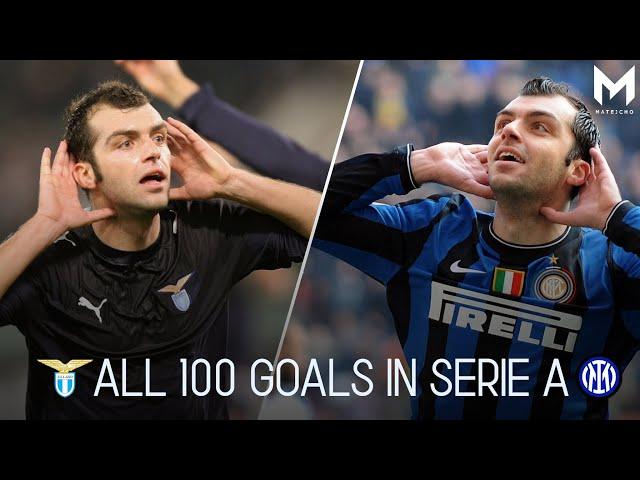 Goran Pandev  ️ All 100 Goals in Serie A   pt.1