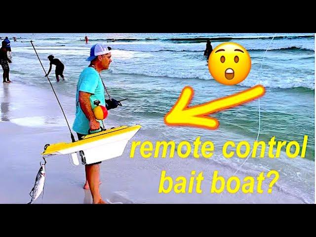 How TO USE AQUA CAT Bait Boat SHARK FISHING (Collab The Lawless Tide)