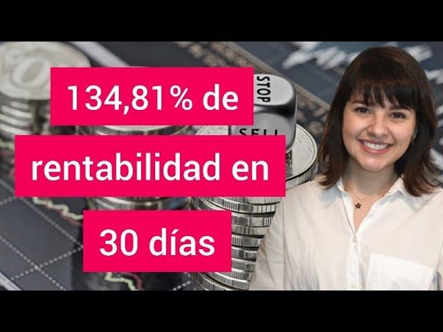 134,81% de RENTABILIDAD en 30 días - Operaciones en corto | Karinny Bacci