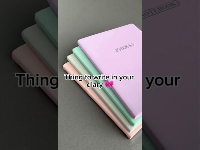 thing to write in your diary part-1 #aesthetic #advice #viral #tips #notebook #fyp