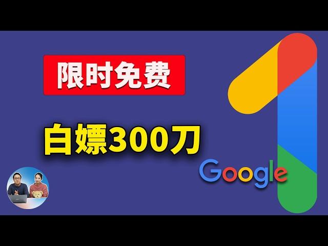 白嫖300刀！免费领 15个月 Google AI Pro + 2TB 网盘，高级 Veo 3 视频生成，限时免费！｜零度解说