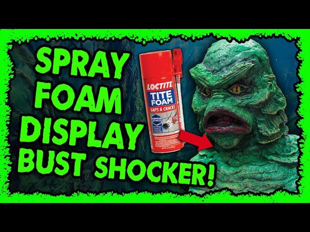 Spray Foam Display Creature Bust