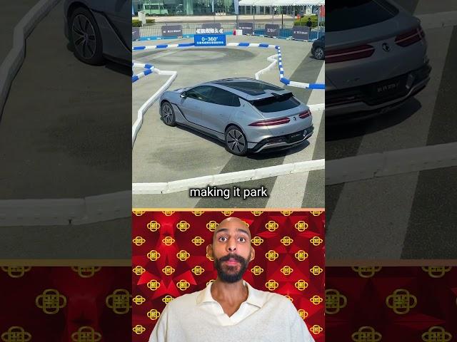 PARALLEL PARKING IS EASIER WITH THIS CHINESE CAR