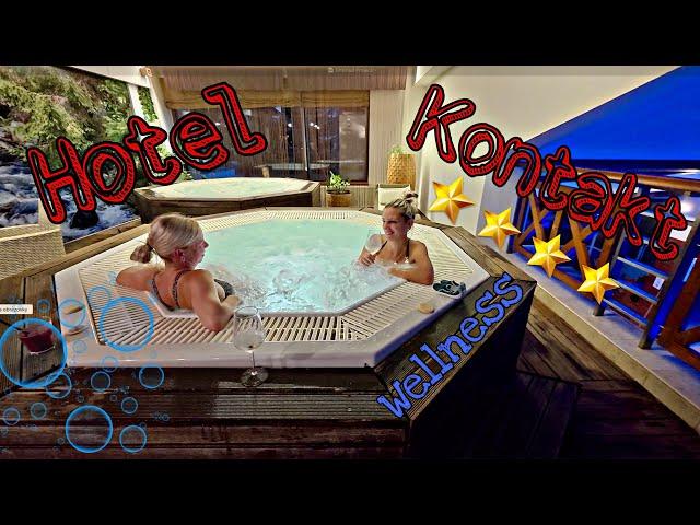 Kontakt Wellness Hotel - Tatranská Lomnica Travel_vlog 2024   4K